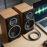 FT-2031 Subwoofer Pairs Speaker Premium Sound USB Powered for Laptop, Mobile & Computer - Set Of 2pc
